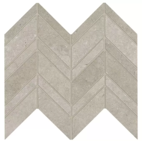 Headland Fog Chevron - porcelain tile